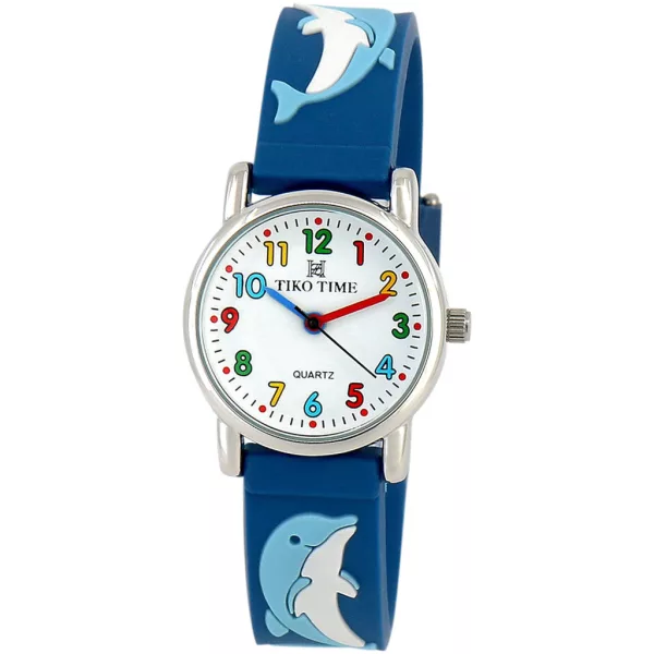 Reloj infantil Tiko Time con motivo de delfín 7467-5