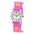 Reloj infantil Tiko Time con correa 3D morado 7467-6