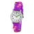 Reloj infantil Tiko Time con correa 3D morado 7468-2