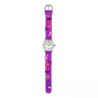 Reloj infantil Tiko Time con correa 3D morado 7468-2