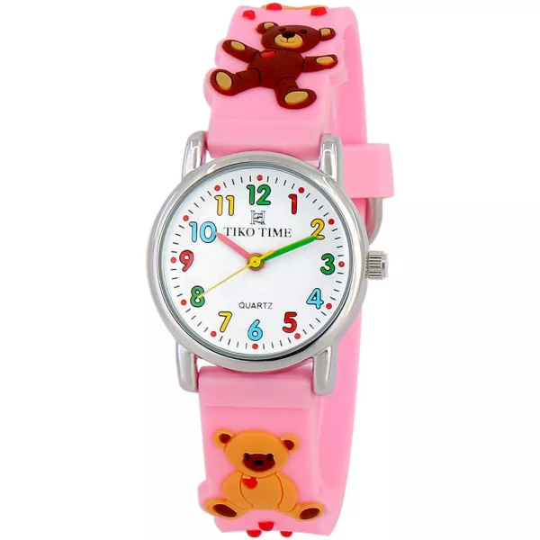 Reloj infantil Tiko Time con motivo de osito 7469-4