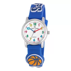 Reloj infantil Tiko Time con motivo de baloncesto 7471-5