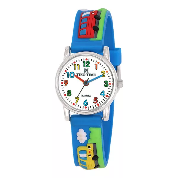 Reloj infantil Tiko Time con motivo de autobús 7471-9