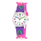 Reloj infantil Tiko Time con motivo de flores 7472-2