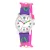 Reloj infantil Tiko Time con motivo de flores 7472-2