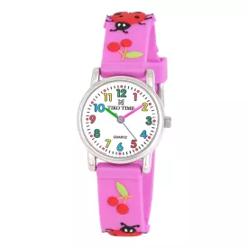 Reloj infantil Tiko Time con motivo de mariquita 7472-7