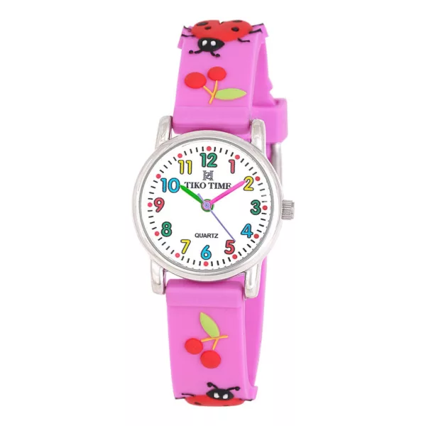 Reloj infantil Tiko Time con motivo de mariquita 7472-7