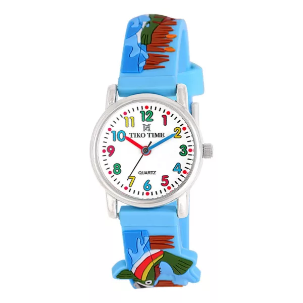 Reloj infantil Tiko Time con motivo de pesca 7473-2