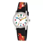 Reloj infantil Tiko Time con motivo de camión de bomberos 7473-6