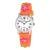 Reloj infantil Tiko Time con motivo de flores 7474-2