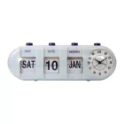 Tiko Time reloj de mesa de tarjetas con alarma 7604-1 – dorado