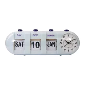   Tiko Time reloj de mesa de tarjetas con alarma 7604-1 – dorado