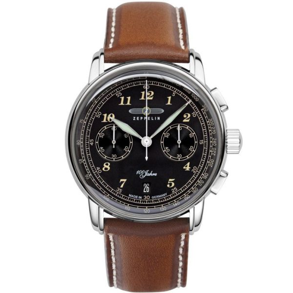 Zeppelin 100 Yahre reloj de hombre 7674-3