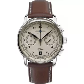 Zeppelin 100 Jahre reloj de hombre 7674-6