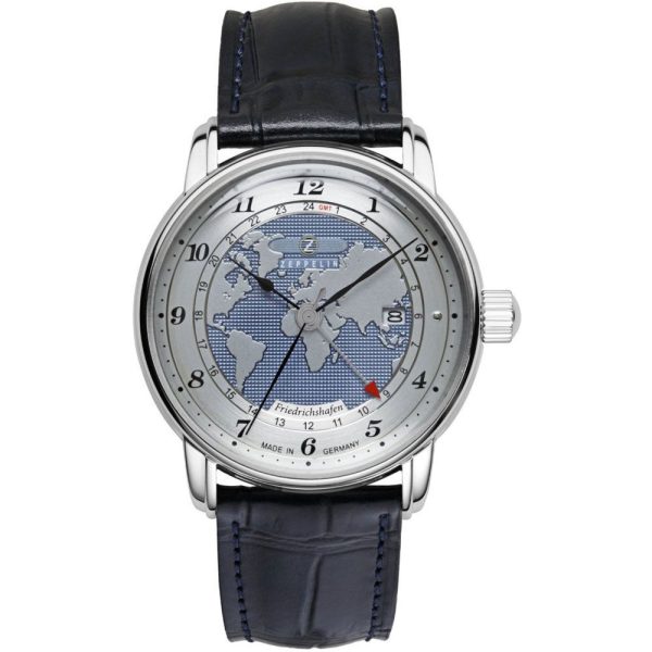 Zeppelin Friedrichshafen GMT reloj de hombre 8596-3