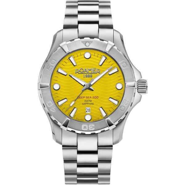 Roamer Deep Sea 200 Canola Limited Edition reloj de hombre 860833 41 05 20