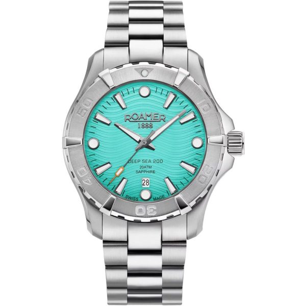 Roamer Deep Sea Tiffany Blue reloj de hombre 860833 41 05 70