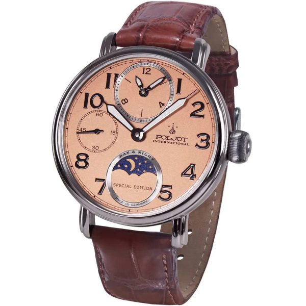 Poljot International Doubletimer reloj de hombre 9120.2940333