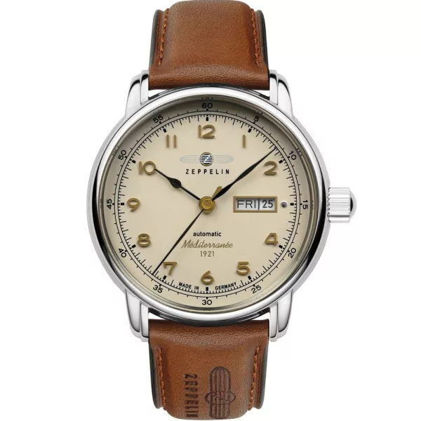Zeppelin 100 Yahre Méditerranée reloj de hombre 9664-5