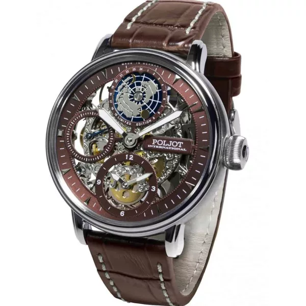 Poljot International Globetrotter Limited Edition reloj de hombre 9730.2940554