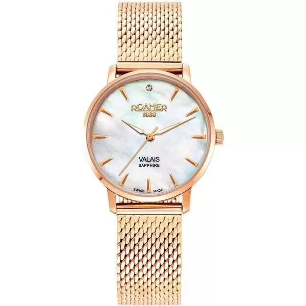 Roamer Valais Diamond reloj de mujer colocar 989847 49 10 05