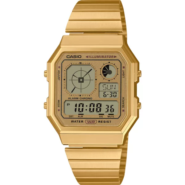 Casio Vintage reloj de hombre A130WEG-9A