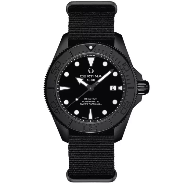 Certina DS Action Diver 43mm Powermatic 80 reloj de hombre C032.607.38.051.00