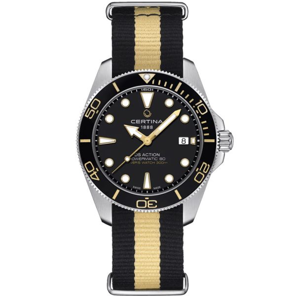 Certina DS Action Diver 40mm Powermatic 80 reloj de hombre C048.407.18.051.01