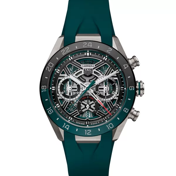 Tag Heuer Carrera Chronograph Twin-Time Extreme Sport reloj de hombre CBU2084.FT6297