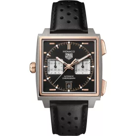 Tag Heuer Monaco Chronograph reloj de hombre CDW2150.FC8360