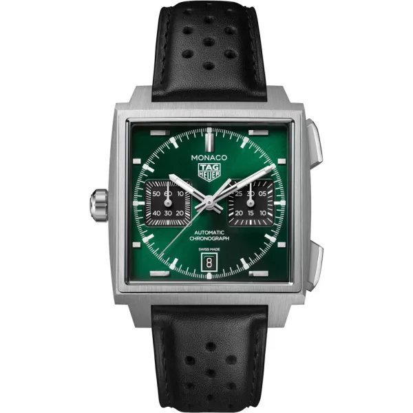 Tag Heuer Monaco Chronograph reloj de hombre CDW2180.FC8360
