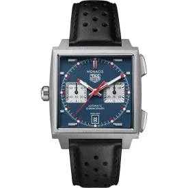 Tag Heuer Monaco Chronograph reloj de hombre CDW2181.FC8360