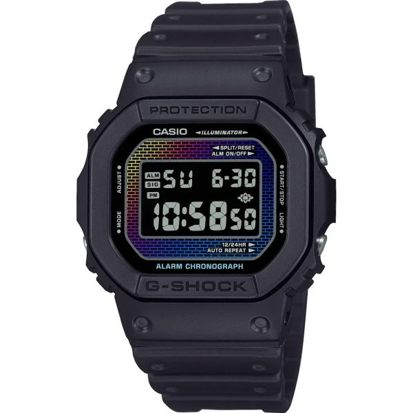 Casio G-Shock Rainbow Brick Wall reloj de hombre DW-5600RW-1ER
