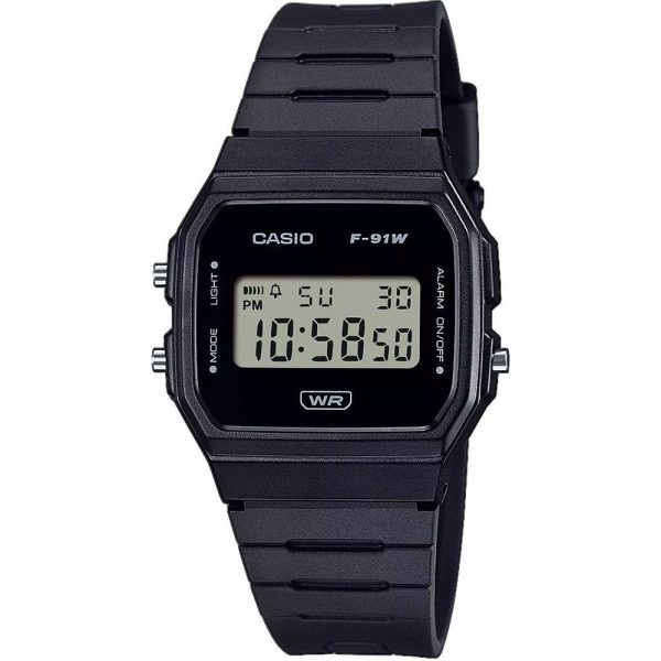 Casio Vintage unisex mirar F-91WB-1AEF