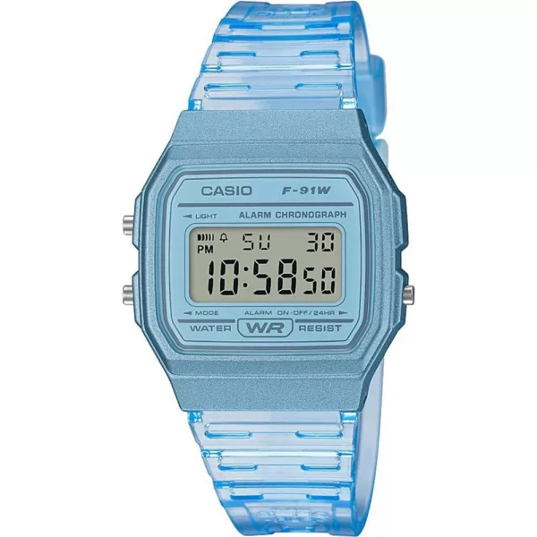 Casio Vintage reloj de mujer F-91WS-2EF