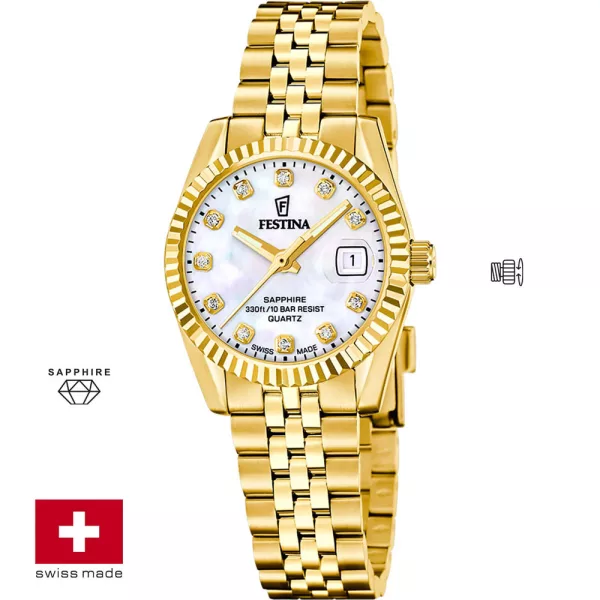 Festina Swiss Made Classic reloj de mujer F20089/1