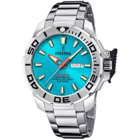   Festina The Originals Diver Tiffany" reloj de hombre F20665/6"