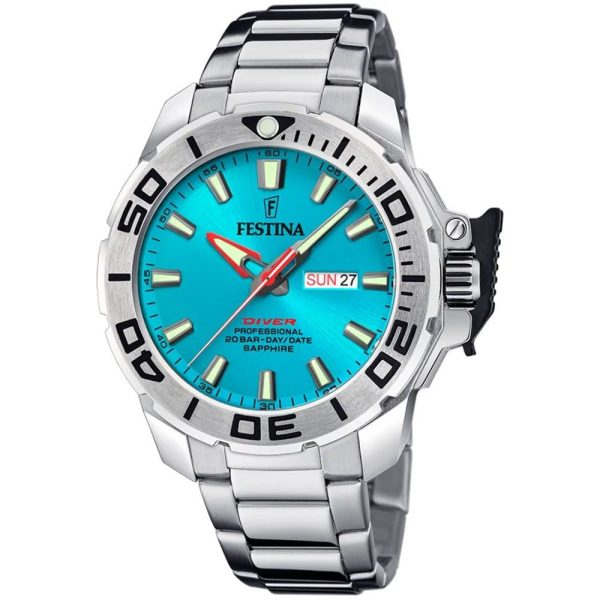 Festina The Originals Diver Tiffany" reloj de hombre F20665/6"