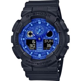   Casio G-Shock Blue Paisley Special Edition reloj de hombre GA-100BP-1AER