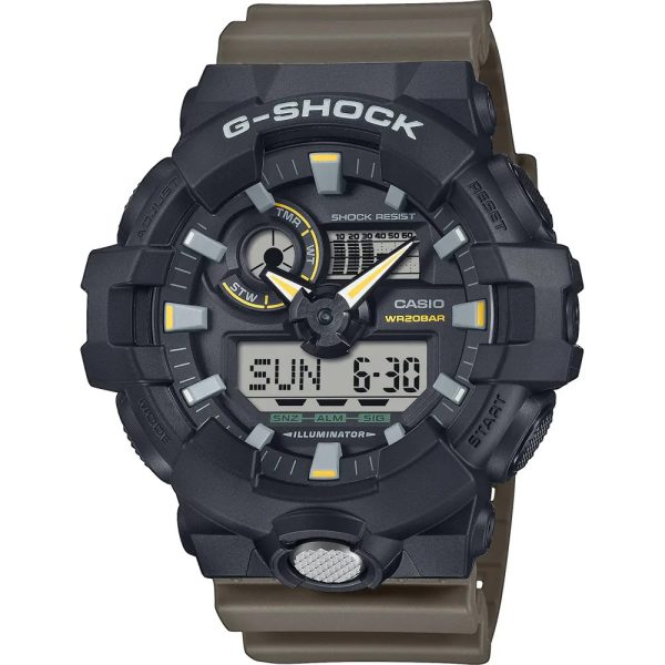 Casio G-Shock Two Tone Utility Colours reloj de hombre GA-710TU-1A3ER