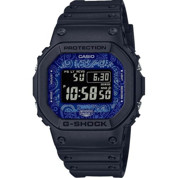 Casio G-Shock Blue Paisley Special Edition reloj de hombre GW-B5600BP-1ER
