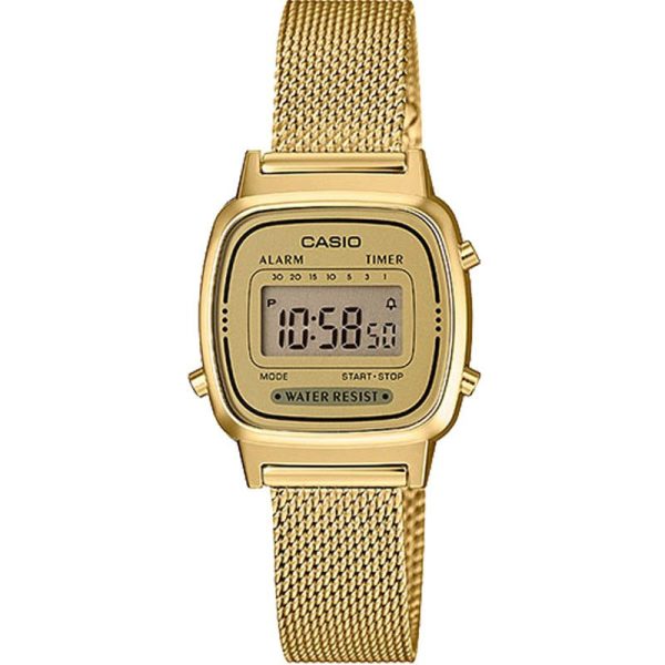 Casio Retro reloj de mujer LA670WEMY-9EF