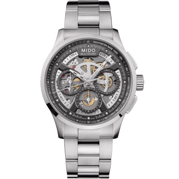Mido Multifort Skeleton Chronograph reloj de hombre M038.662.11.060.00
