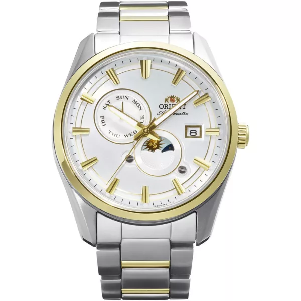 Orient Stretto Sun & Moon reloj de hombre RA-AK0312S30B