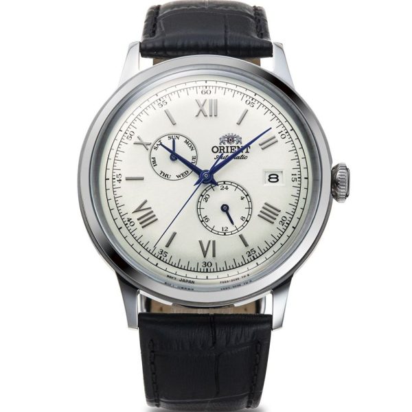 Orient Bambino Day-Date reloj de hombre RA-AK0701S10B