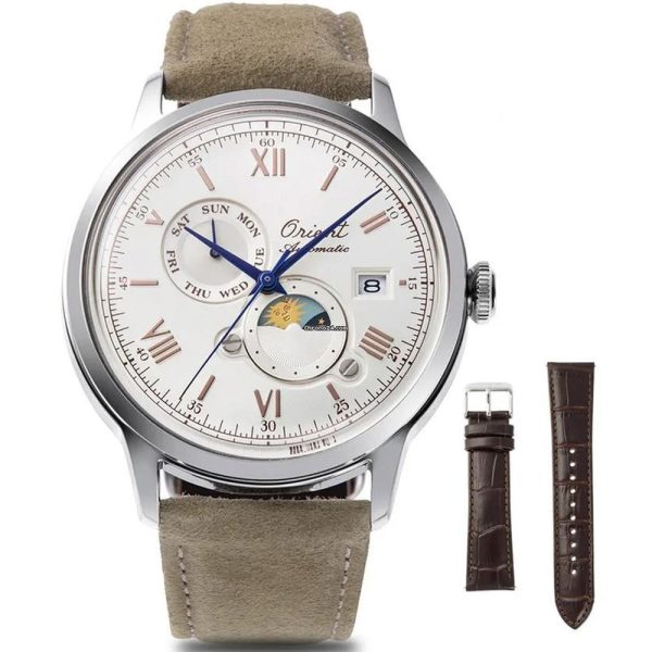 Orient Bambino Sun & Moon 75th Anniversary Limited Edition reloj de hombre RA-AK0808S30B