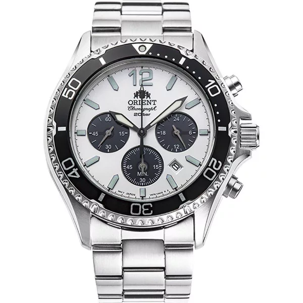 Orient Mako Solar Chronograph reloj de hombre RA-TX0203S10B