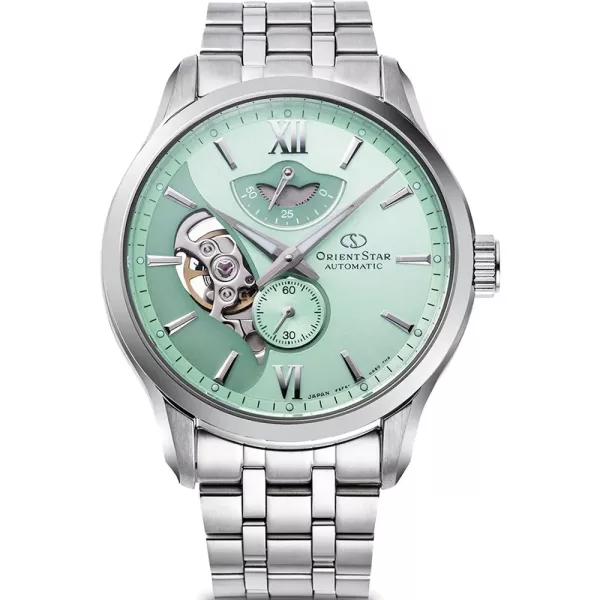 Orient Star Layered Skeleton Mint Green Limited Edition reloj de hombre RE-AV0B11E00B