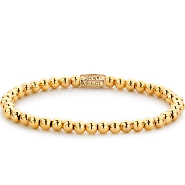 Rebel & Rose Yellow Gold Only femenino pulsera S RR-40038-G-S