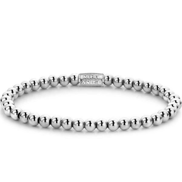 Rebel & Rose Silver Shine femenino pulsera S RR-40040-S-S